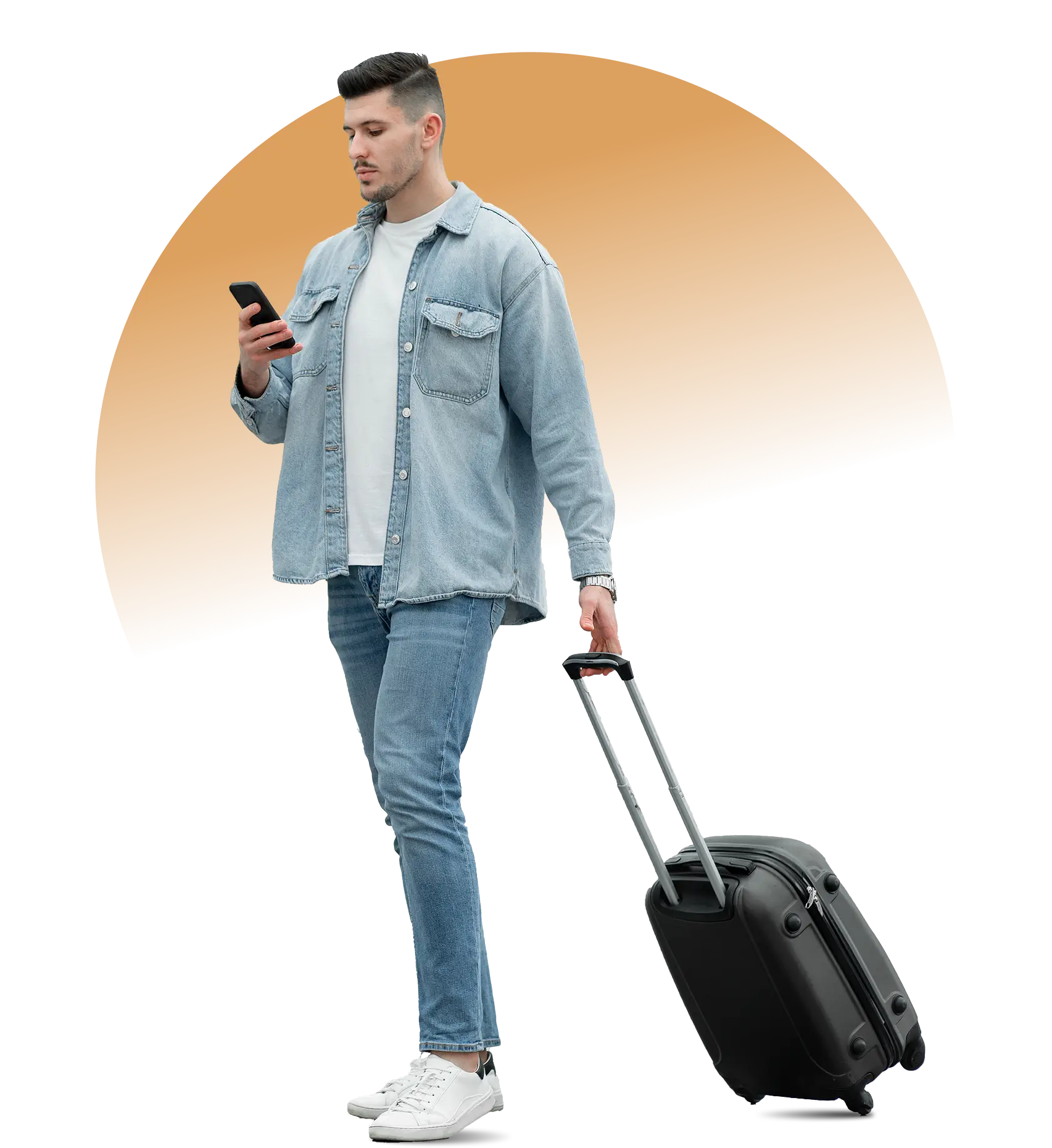 travel bag man