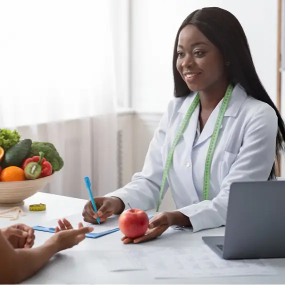 women doctor discuss