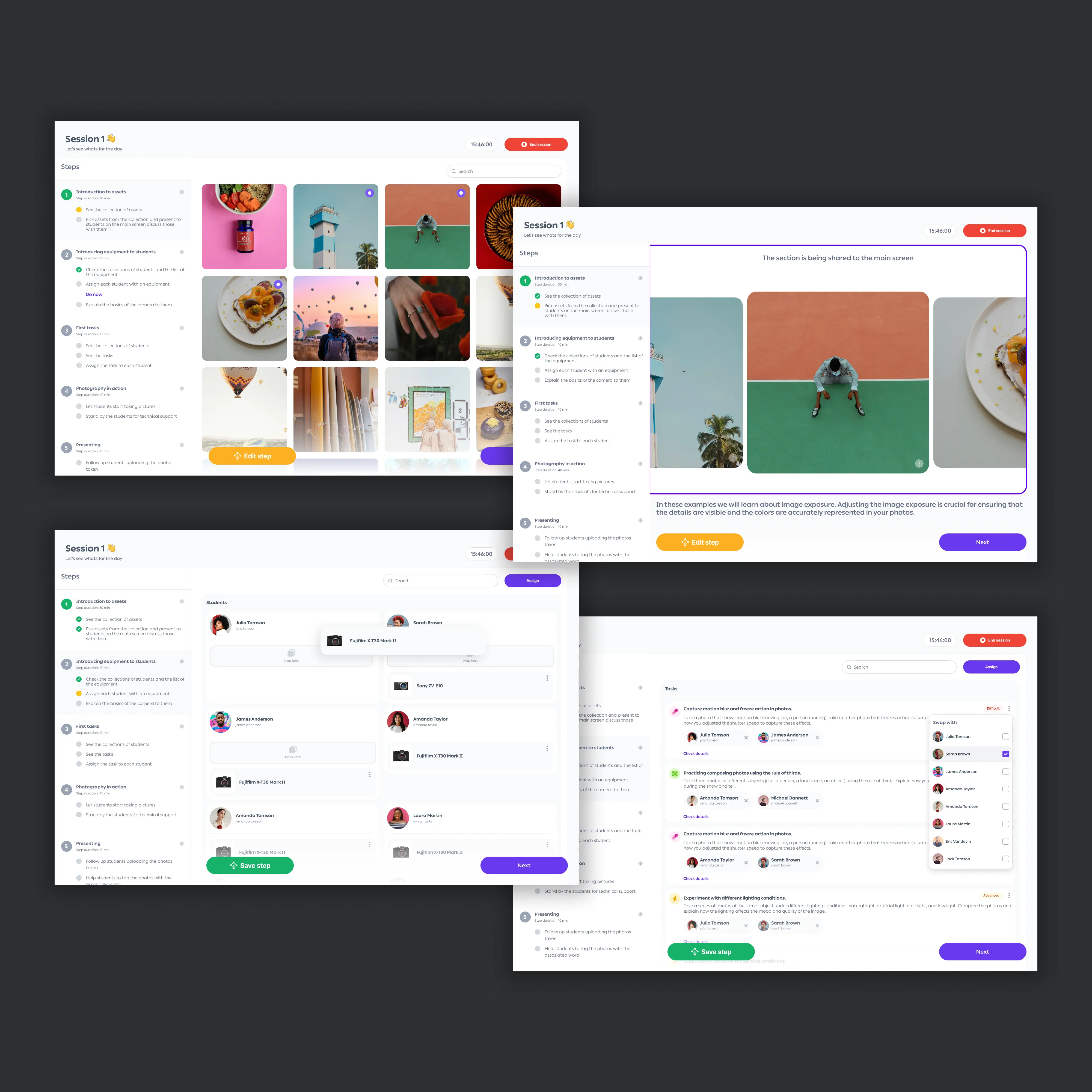 Workshop Leader — live session execution and dual-view proof