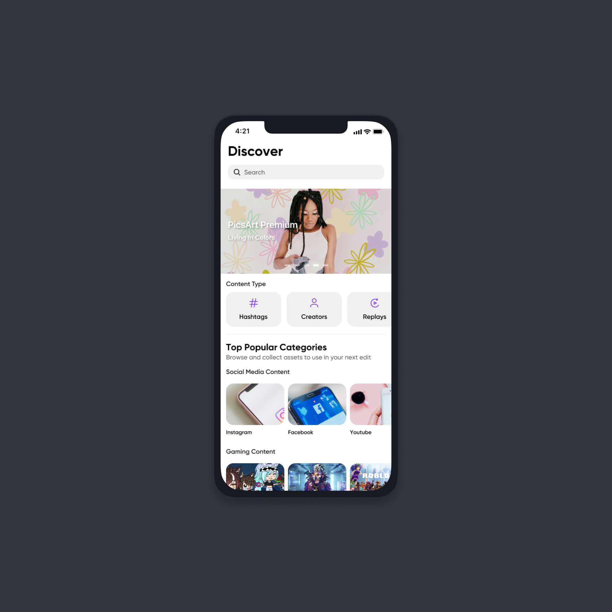 Picsart taxonomy — prosumer content pathways