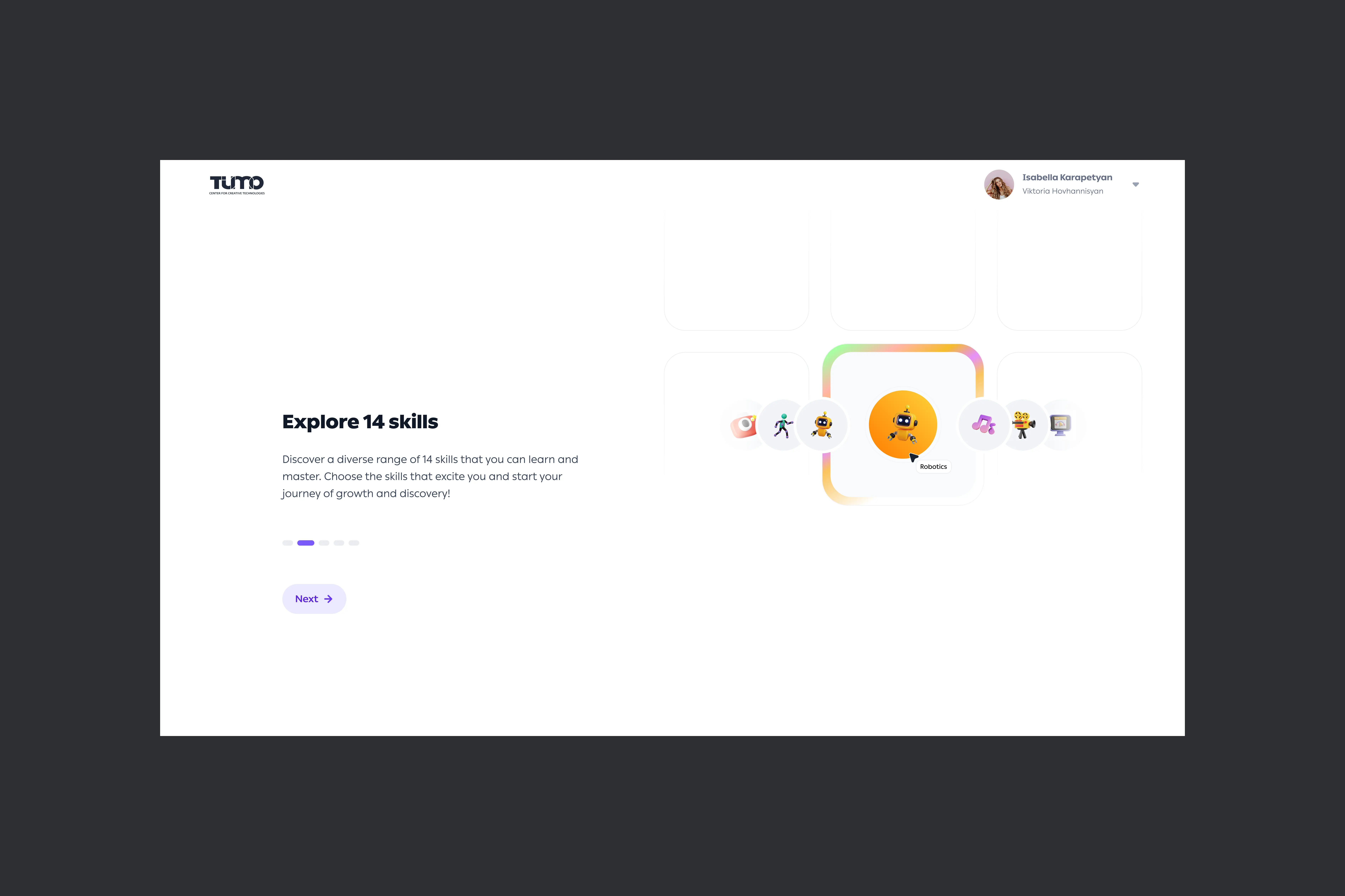 Students interface in planning