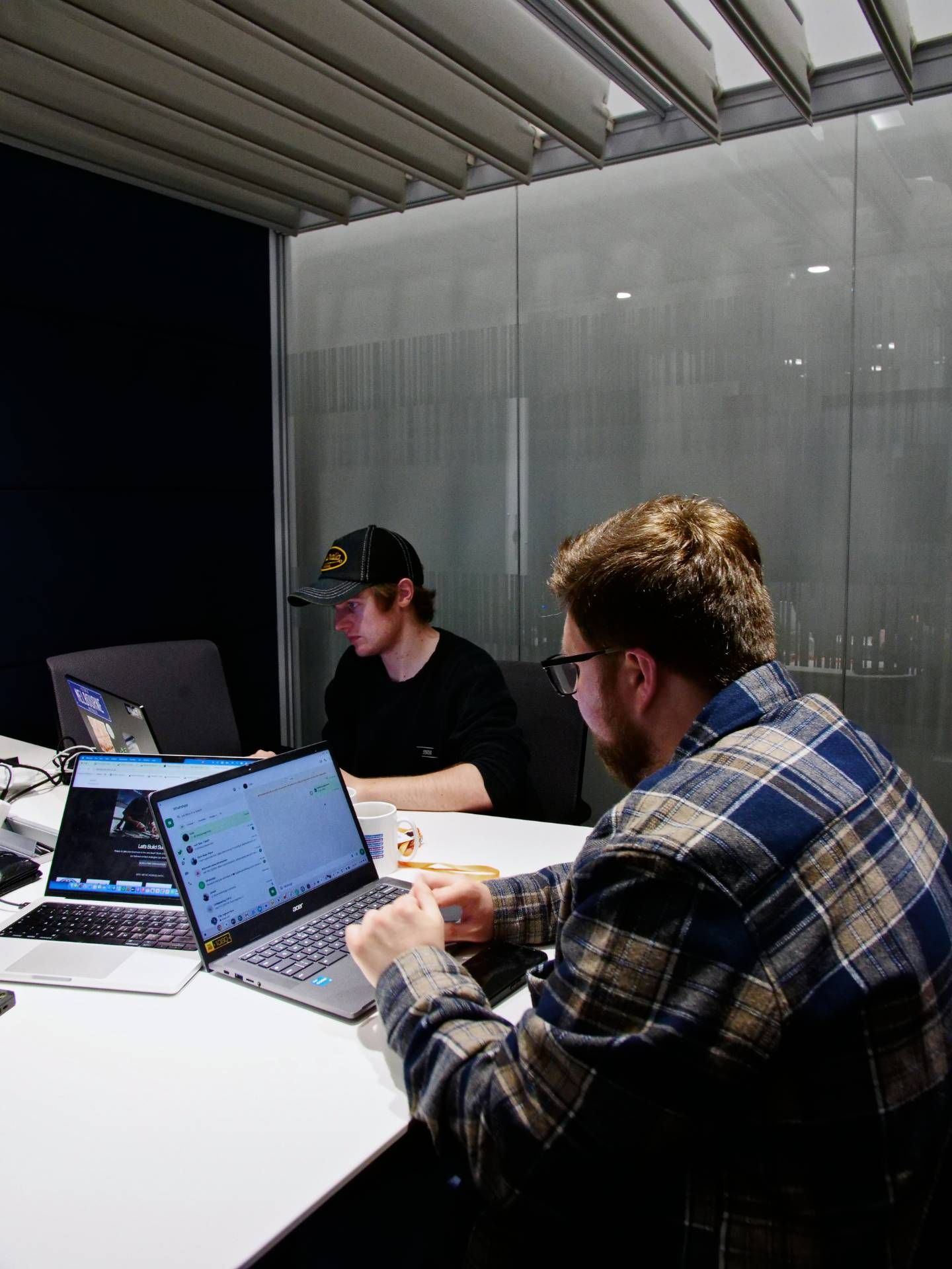 Our technical team optimizing a charity website for mobile performance and user experience