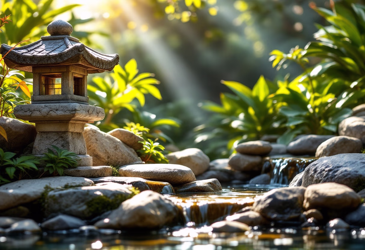 [background image] image of zen garden (for a wellness center)