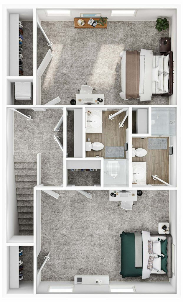 4x3.5 townhouse