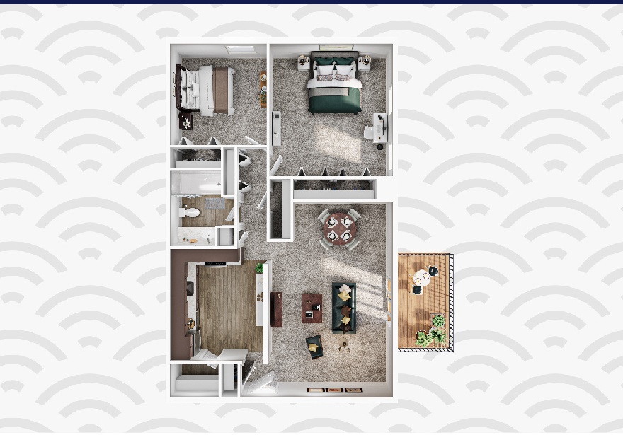 2x1 floor plan image