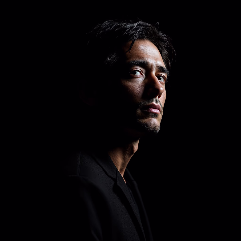 [headshot] image of customer (for a fine dining restaurant)