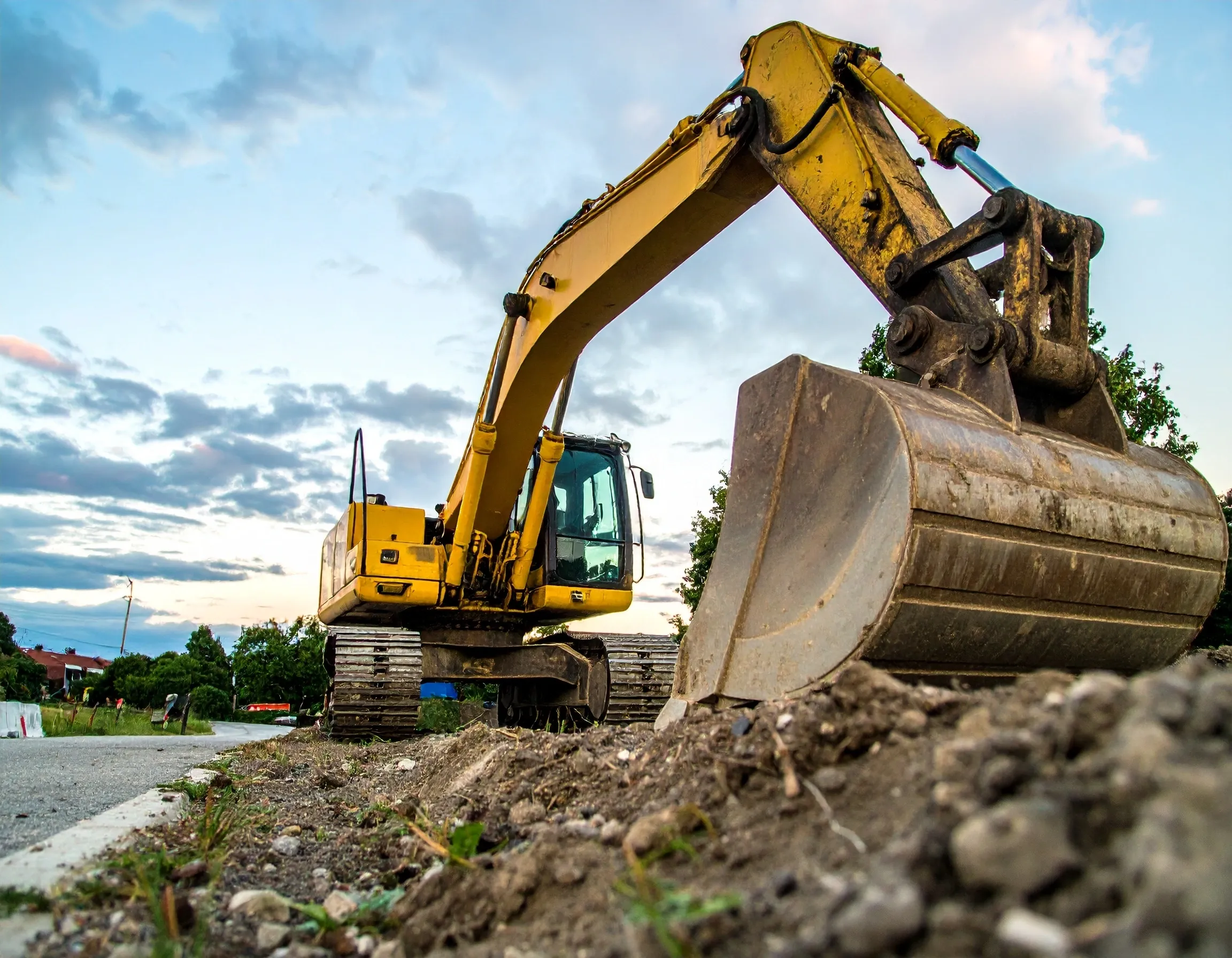 residential excavation and grading in Belle River