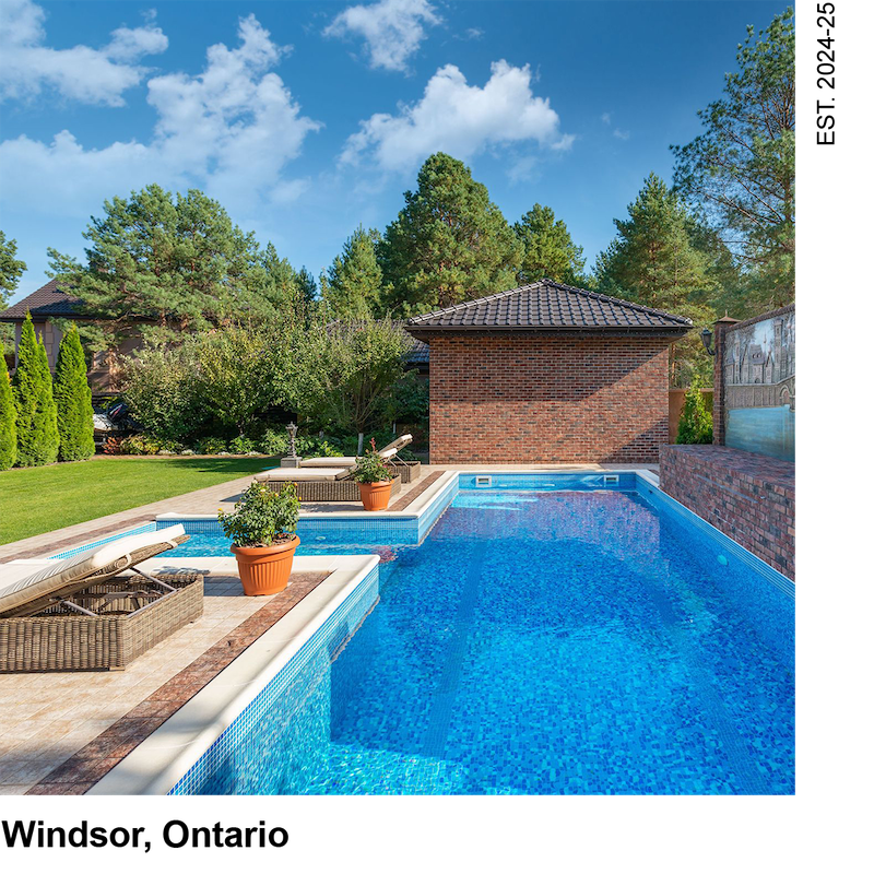Windsor pool building