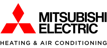 Mitsubishi Electric Heating and Air Conditioning logo. 