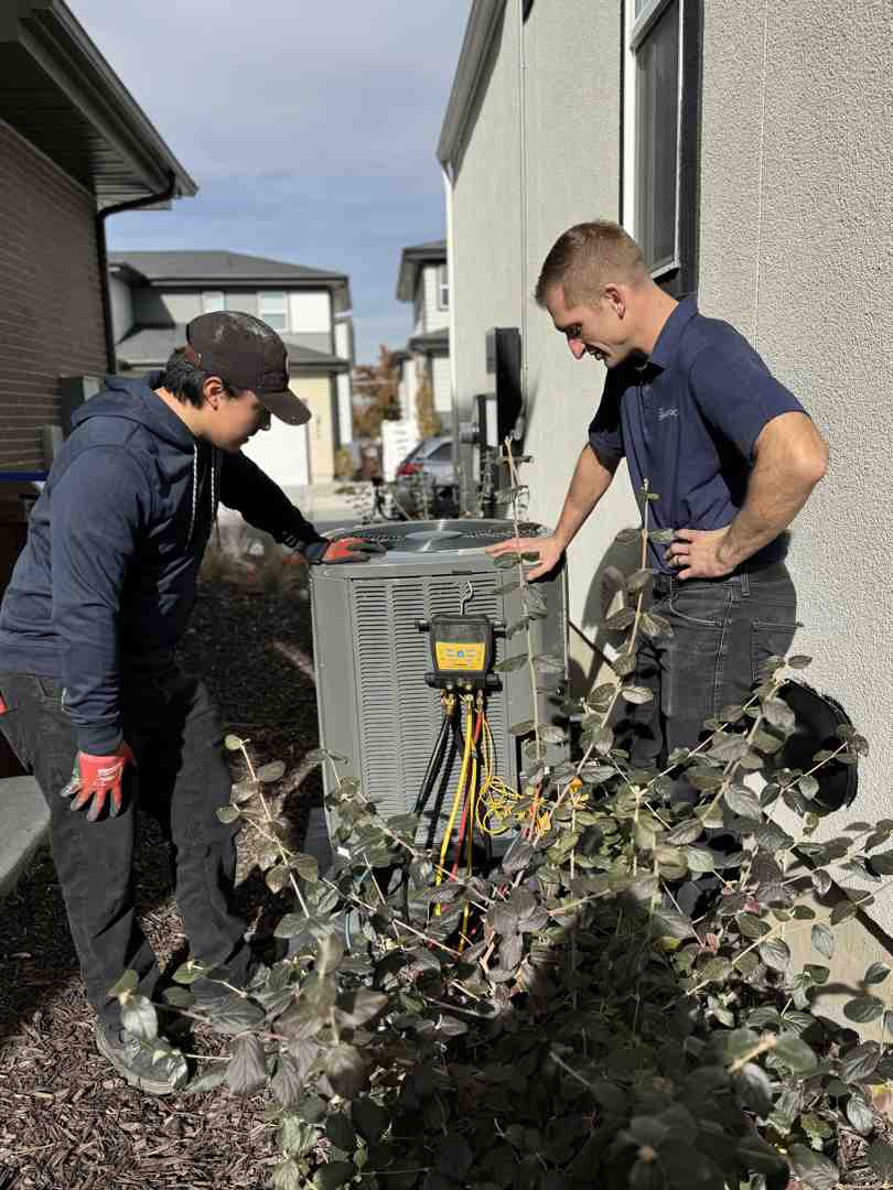 air conditioner with ice buildup - ac repair draper