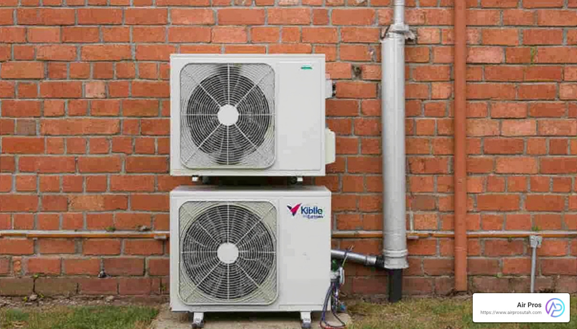 Diagram of Mini Split Components - how do ductless mini split systems work