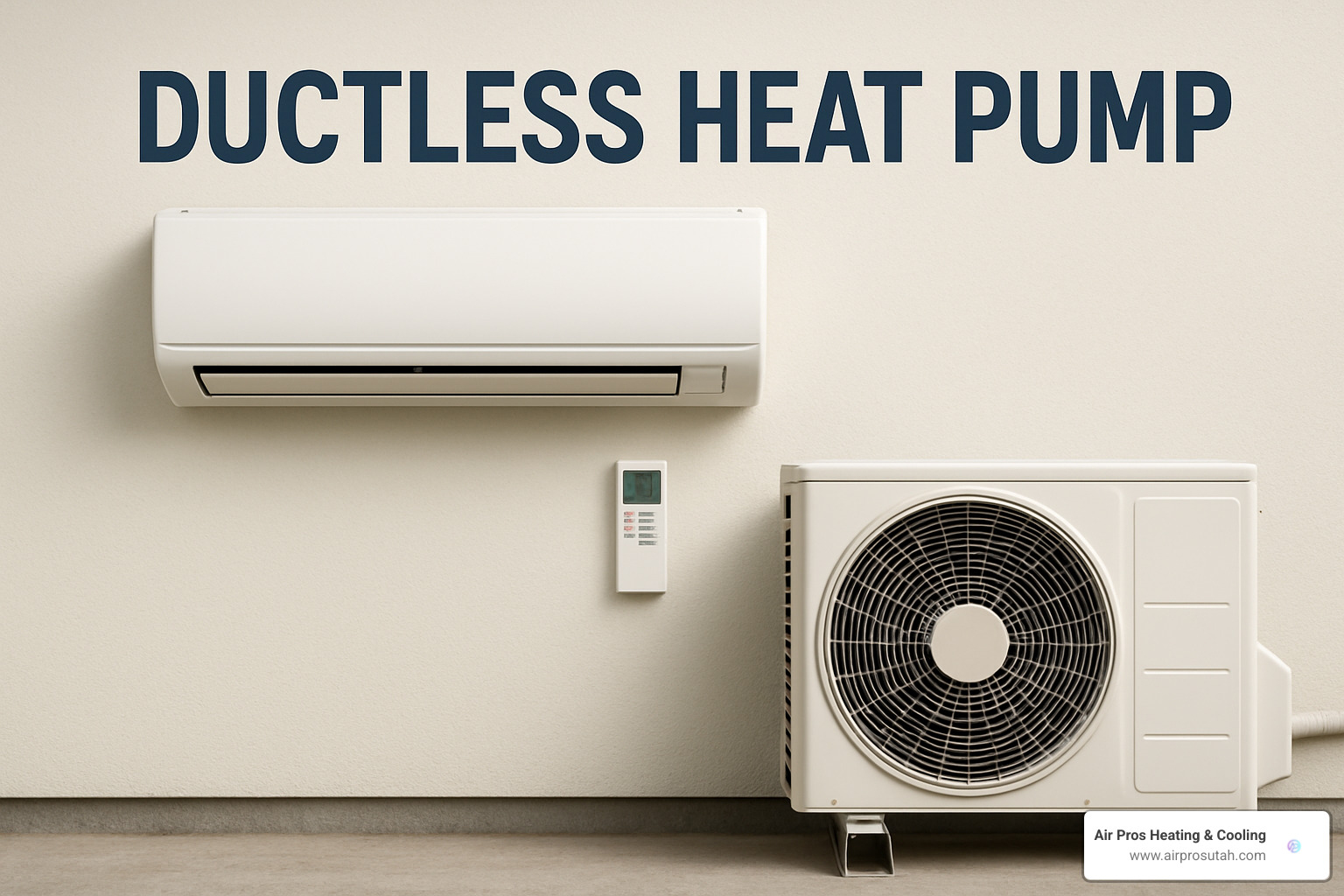 smartphone app controlling ductless heat pump temperature - ductless heat pump