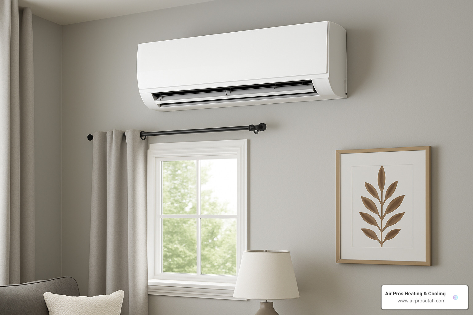 single zone ductless mini split unit mounted on wall - Ductless mini split rebates