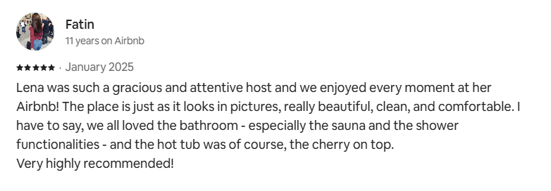 Guest review