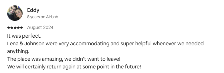 Guest review