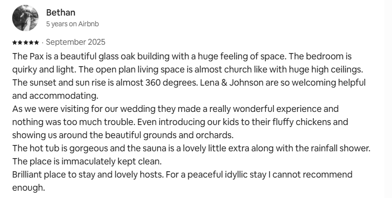 Guest review