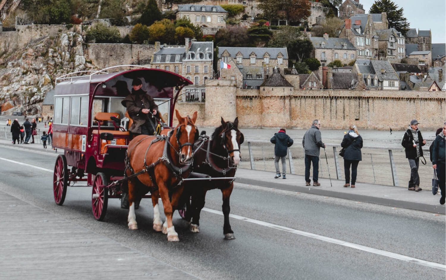 Un mode de transport durable pour visiter le Mont Saint-Michel