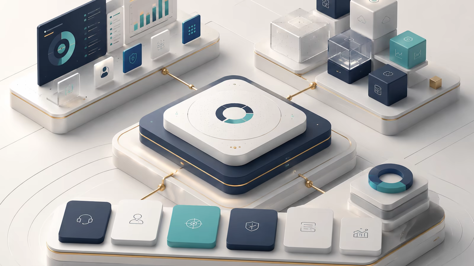 Zentrale Oprivia-Plattform mit vernetzten operativen Funktionen