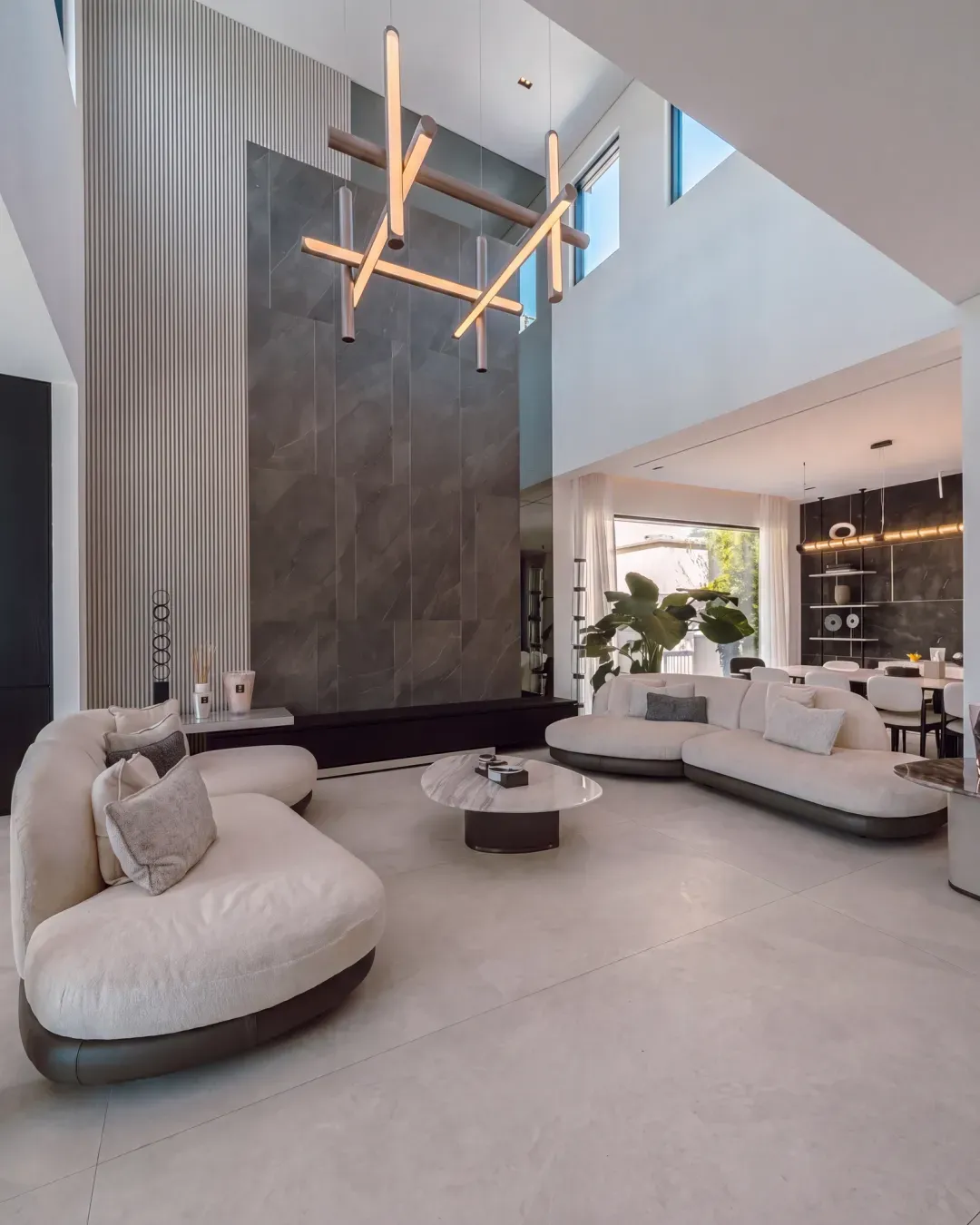 Interior at Aseel Villa 54, Arabian Ranches, rooms and joinery drawn as one language