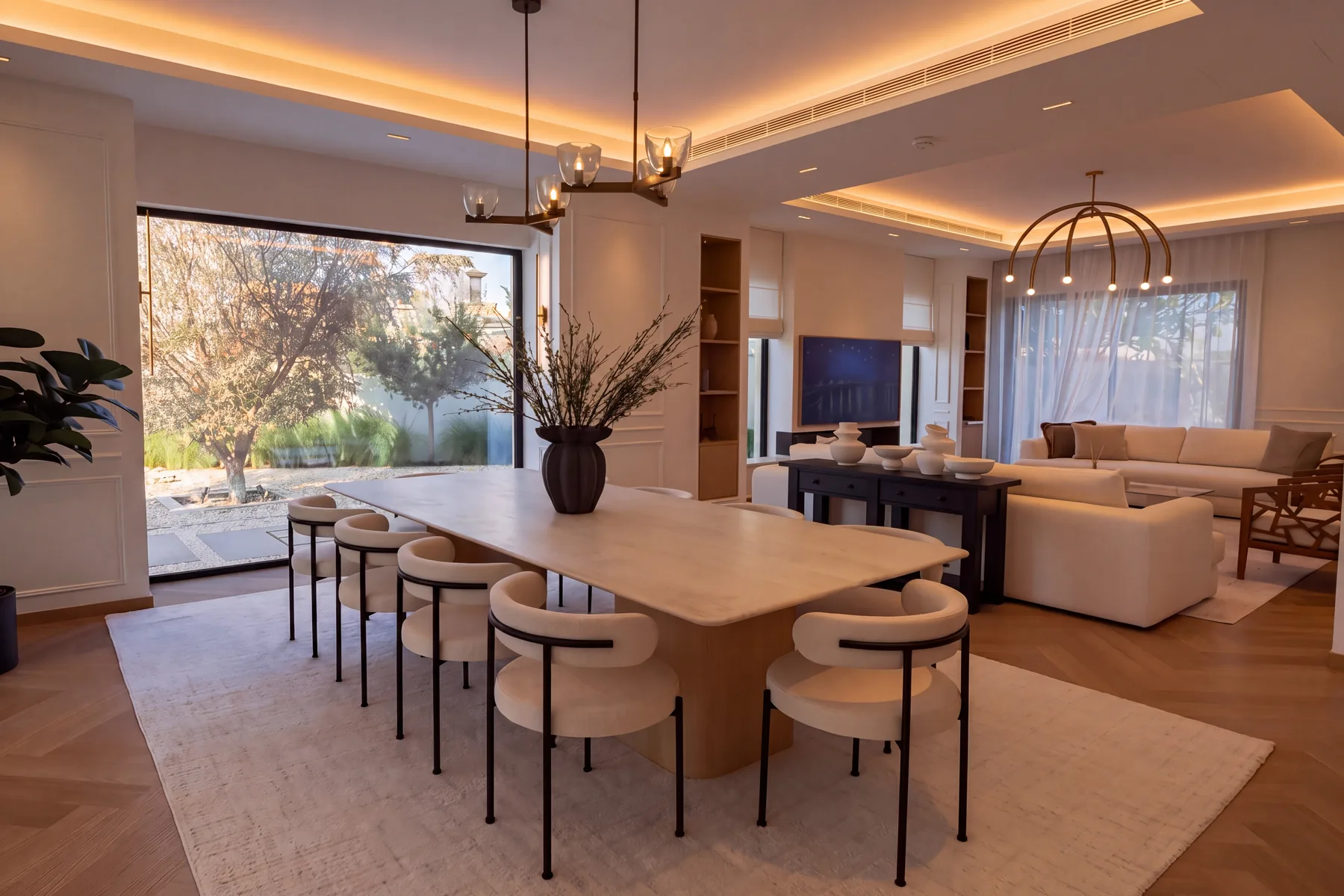 Interior fit-out of a villa in Rosa, Arabian Ranches 2