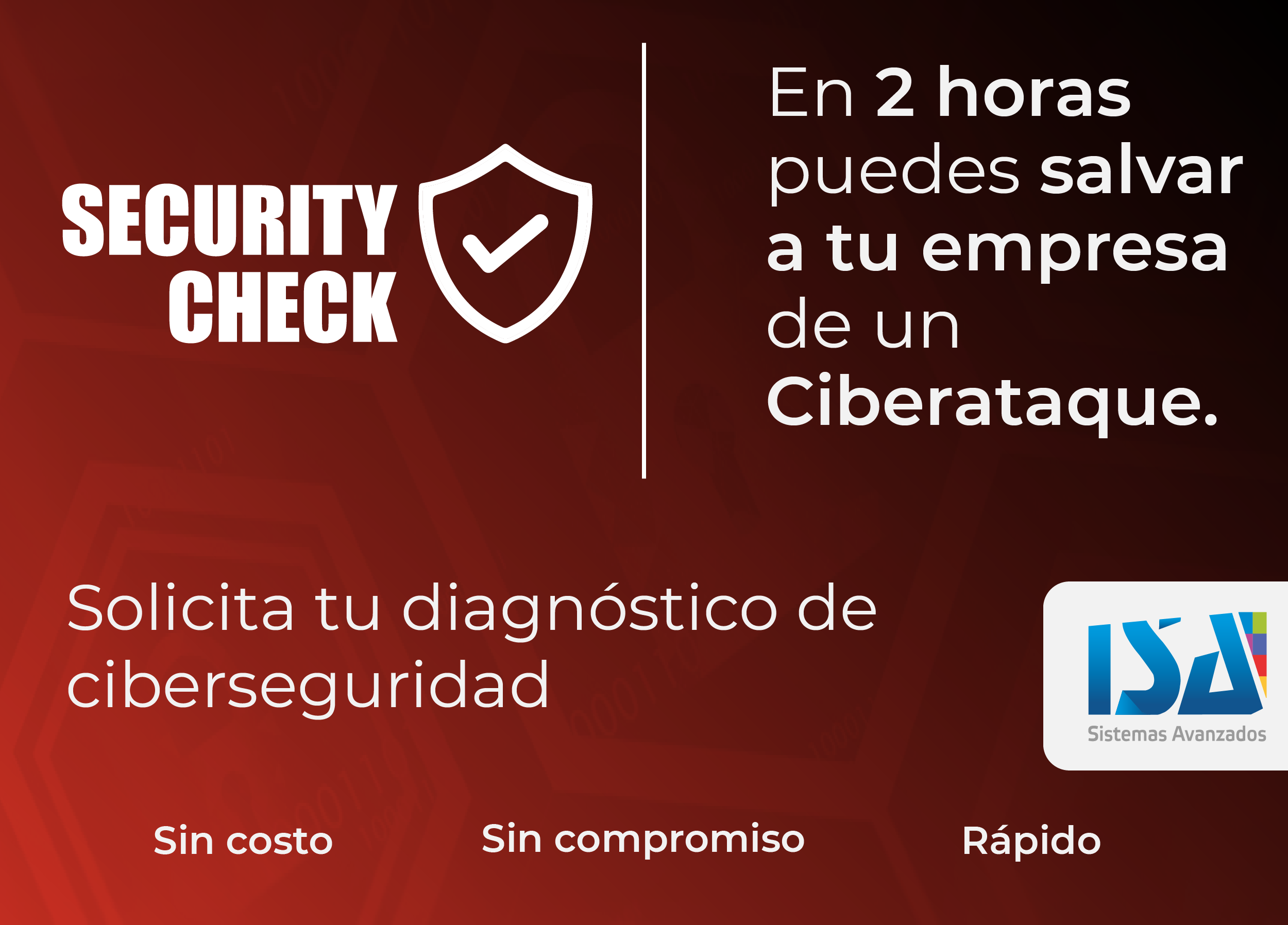 ISA Security Check, diagnóstico de ciberseguridad en 2 horas