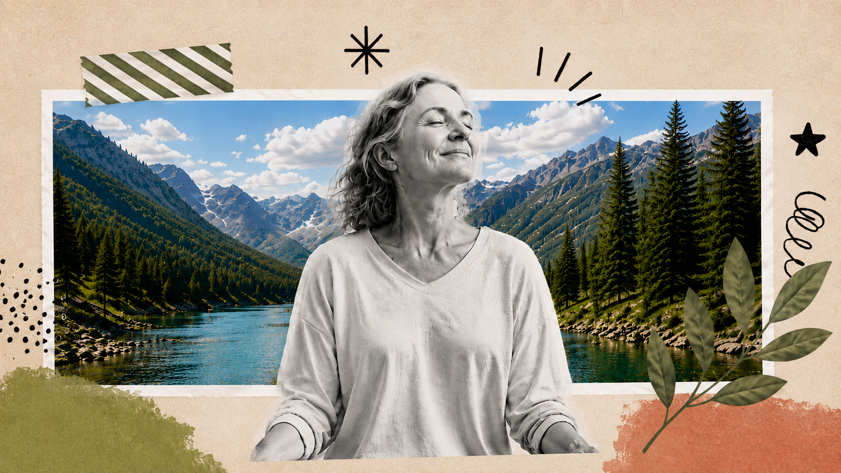 Person reflecting on everyday habits before beginning the Time4Lyfe wellbeing programme.