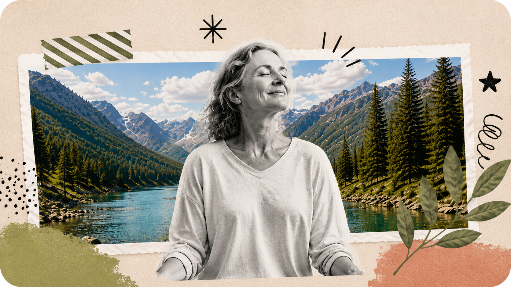 Person reflecting on everyday habits before beginning the Time4Lyfe wellbeing programme.