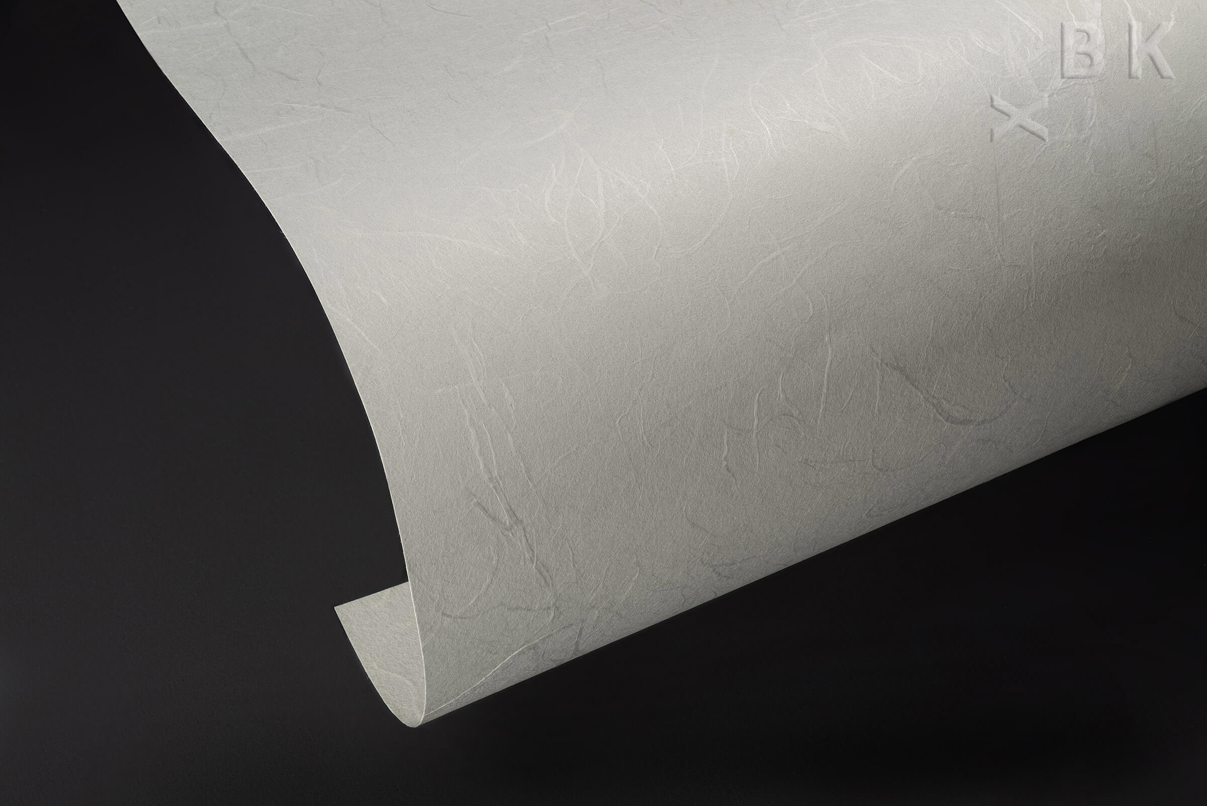 Awagami Factory Unryu Thin 55 White (Swirling Fibers)