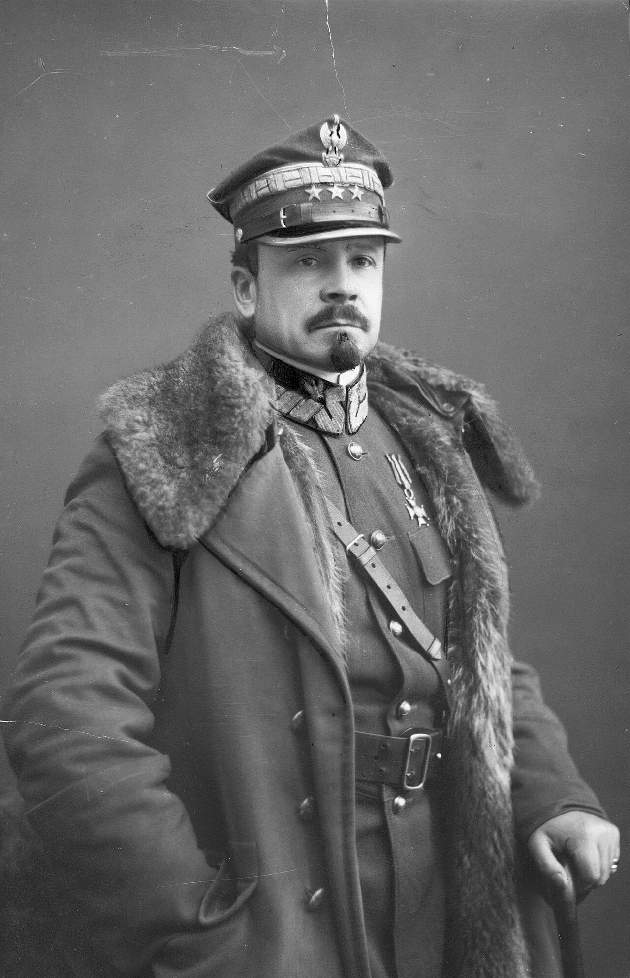 Portret gen. Józefa Hallera, patrona szkoły