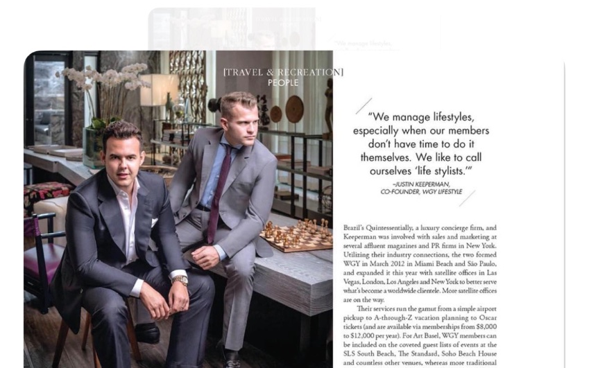 Wish Masters: Justin Keeperman Is Miami's Most Connected Travel Insider