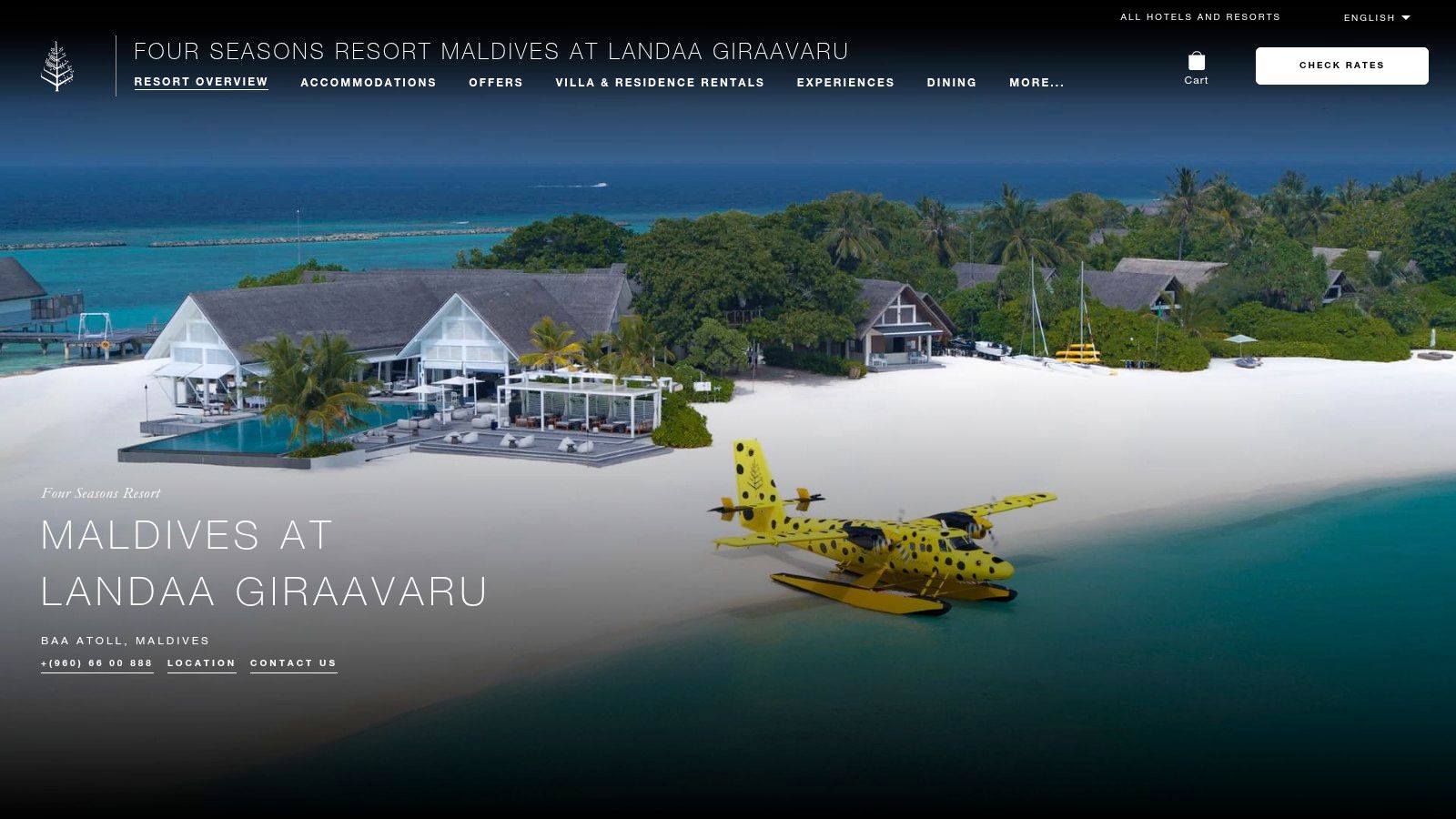 Four Seasons Resort Maldives at Landaa Giraavaru