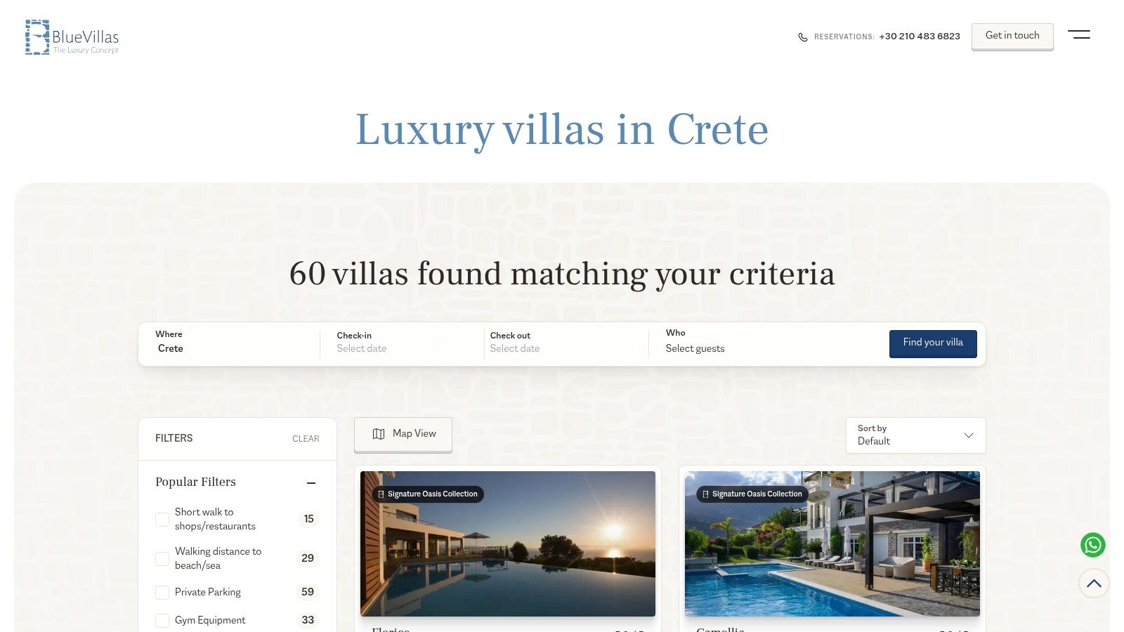 BlueVillas Collection, Crete
