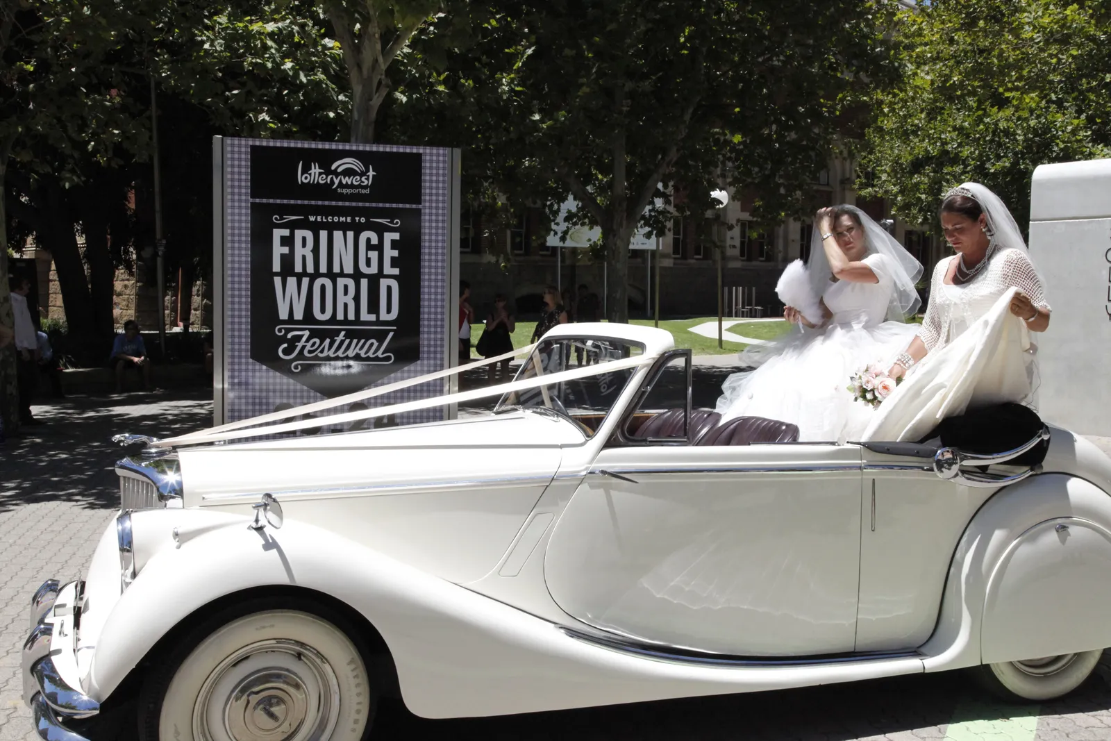 1949 Jaguar Mark V convertible wedding car, Perth
