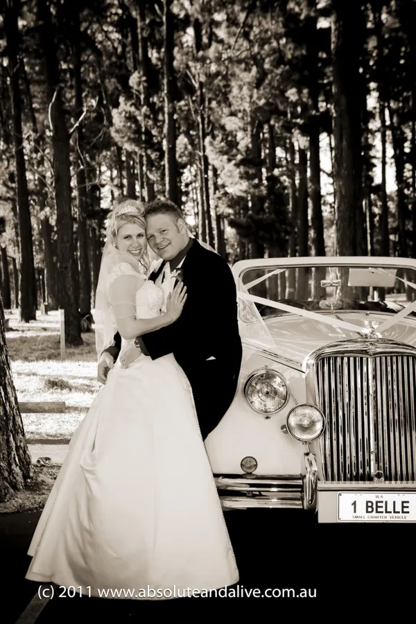 1949 Jaguar Mark V convertible wedding car, Perth