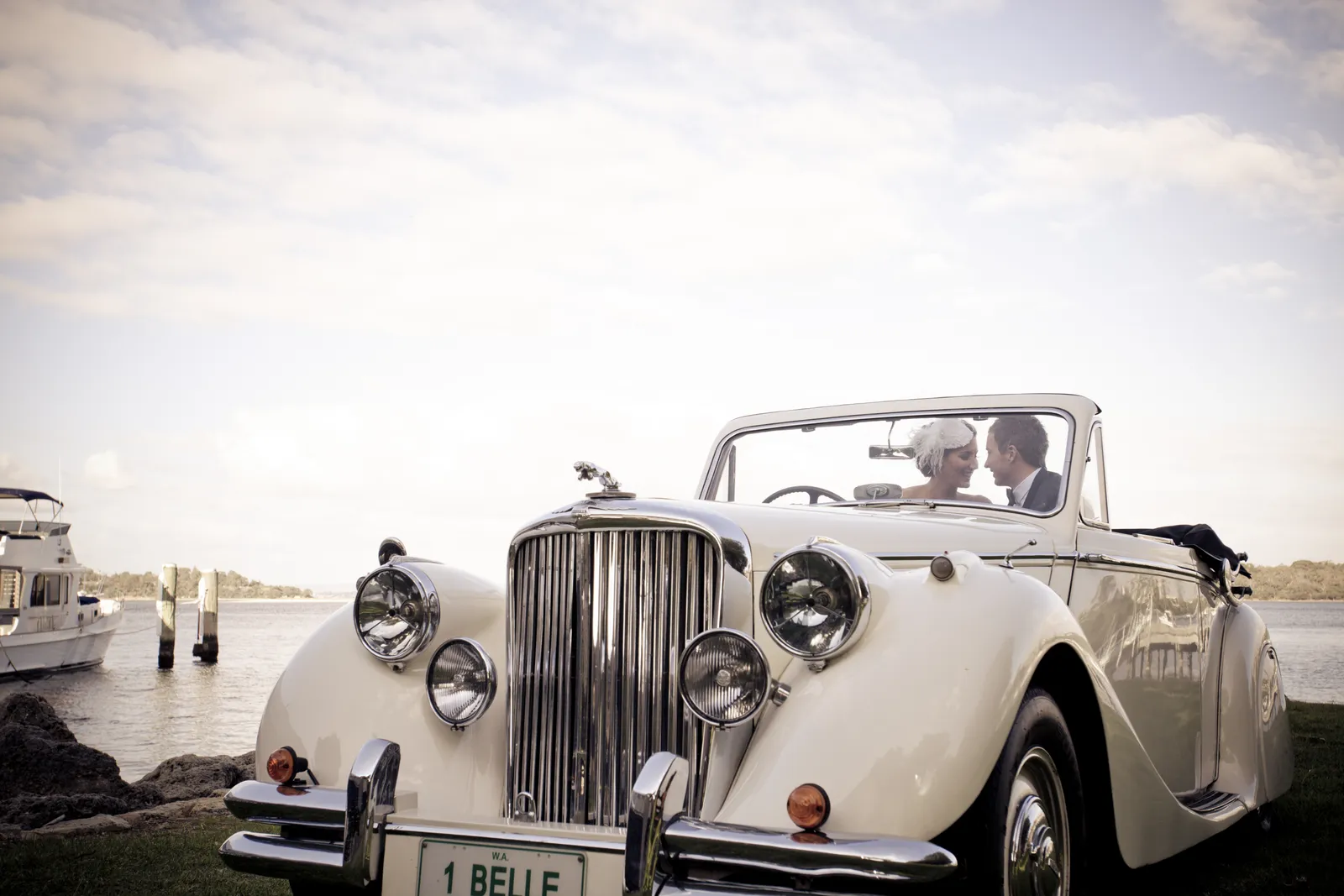 1949 Jaguar Mark V convertible wedding car, Perth