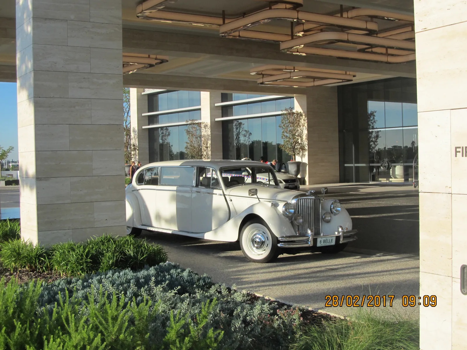 7-seater Jaguar Mark V limousine, Perth