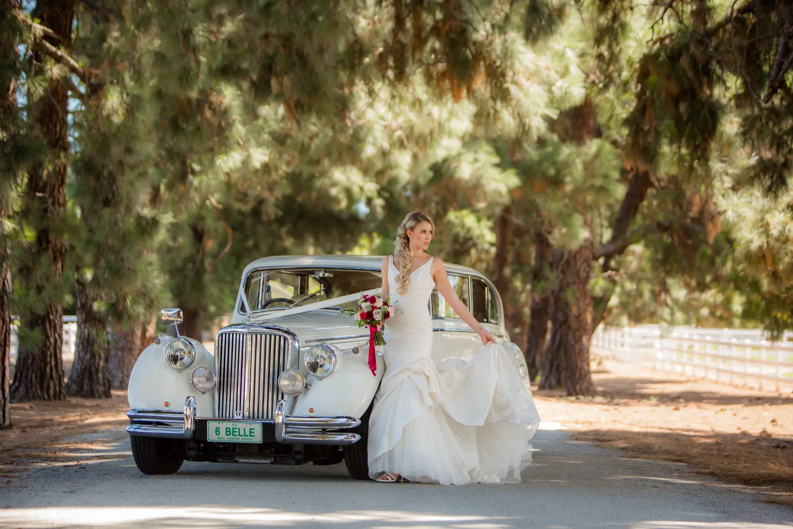 7-seater Jaguar Mark V limousine, Perth
