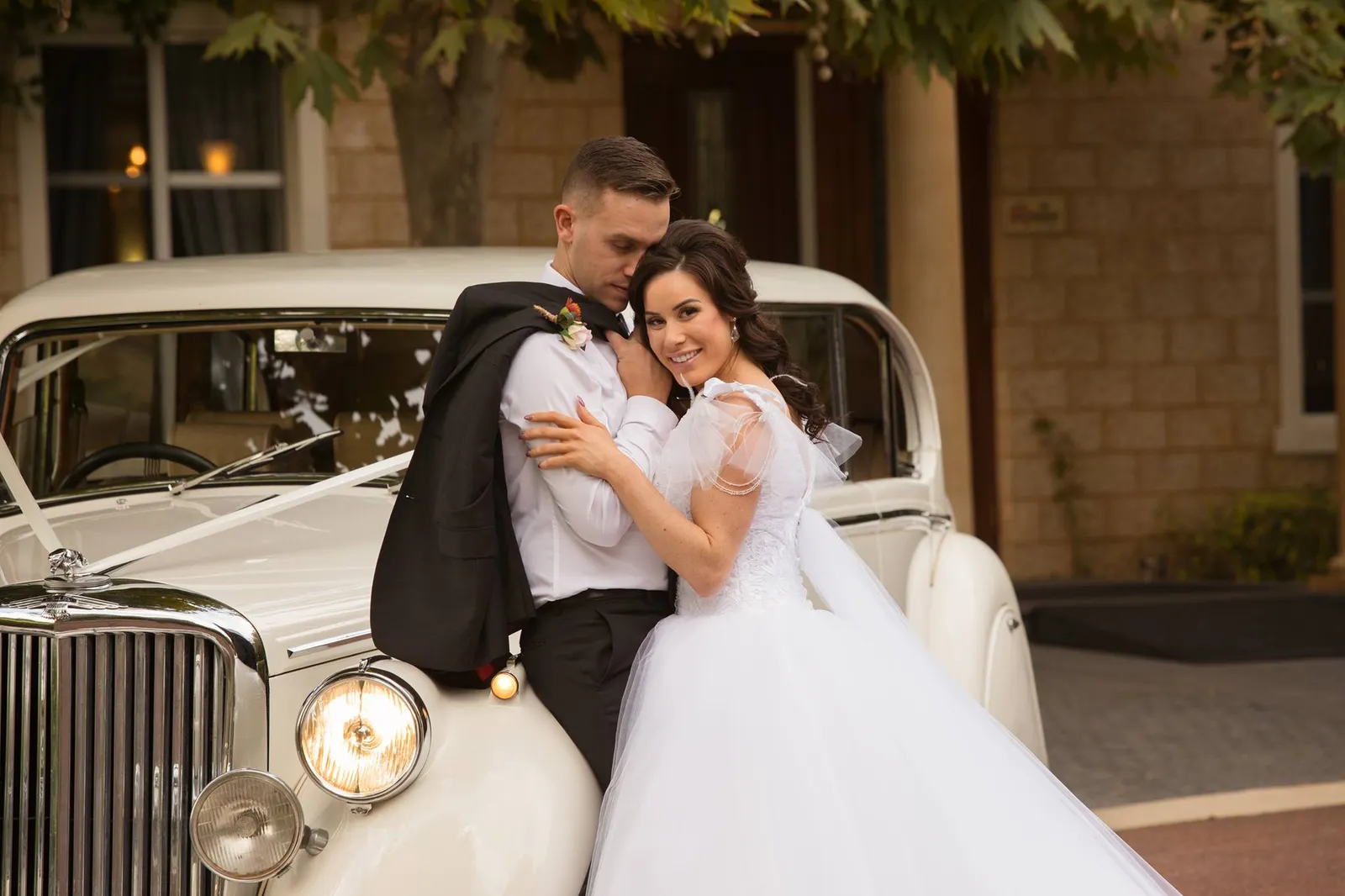 7-seater Jaguar Mark V limousine, Perth