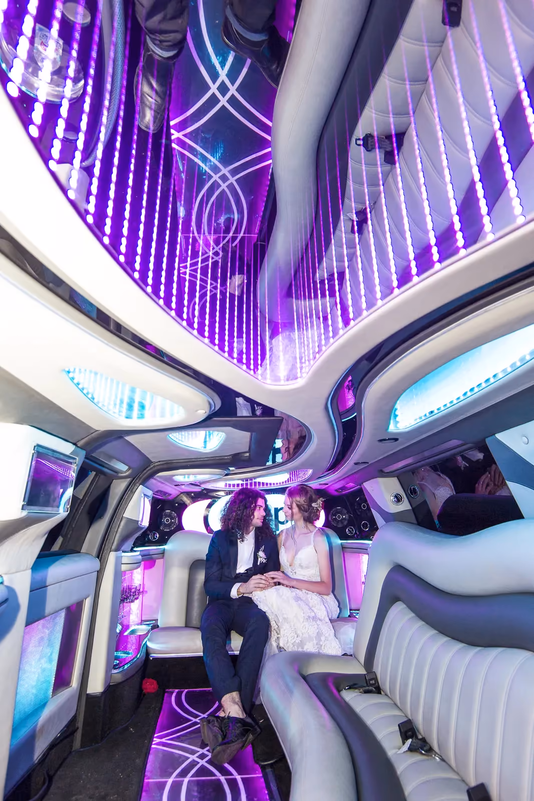 White Jeep stretch limousine, Perth