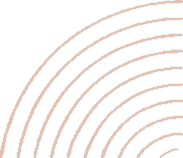Seven curved tan lines forming partial nested arches on a black background.