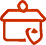 Icon of a cooking pot with a shield in front symbolizing food safety or protection.