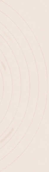 Light beige background with faint curved concentric lines on the left side.