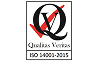 Quality Veritas mark with ISO 14001-2015 certification.