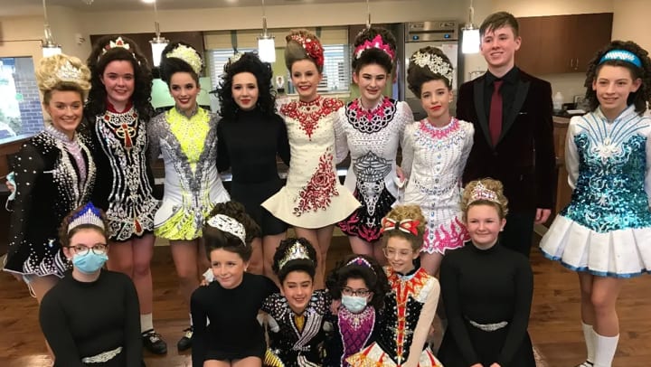Irish Dancers Bring Delight to Harvester Place Residents and Staff