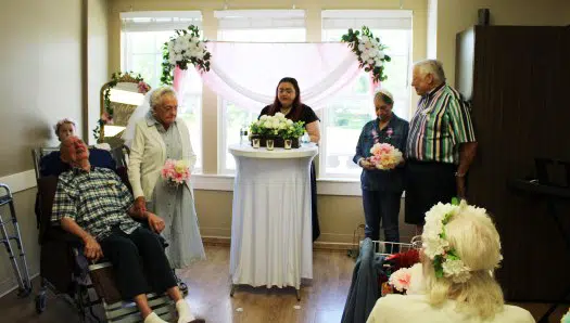 Wedding Vow Renewal Ceremony at Emerald Place Brings Smiles and Tears of Joy