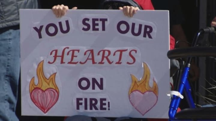 Willowbrook Residents Hold a "Burritos for Heroes" Luncheon for Local Firefighters
