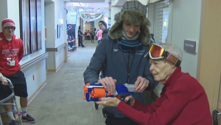 At The Chelsea Place Memory Care Olympics, Everyone Wins the Gold!