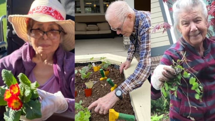 Our Resident Gardeners Have Been Busy This Spring!