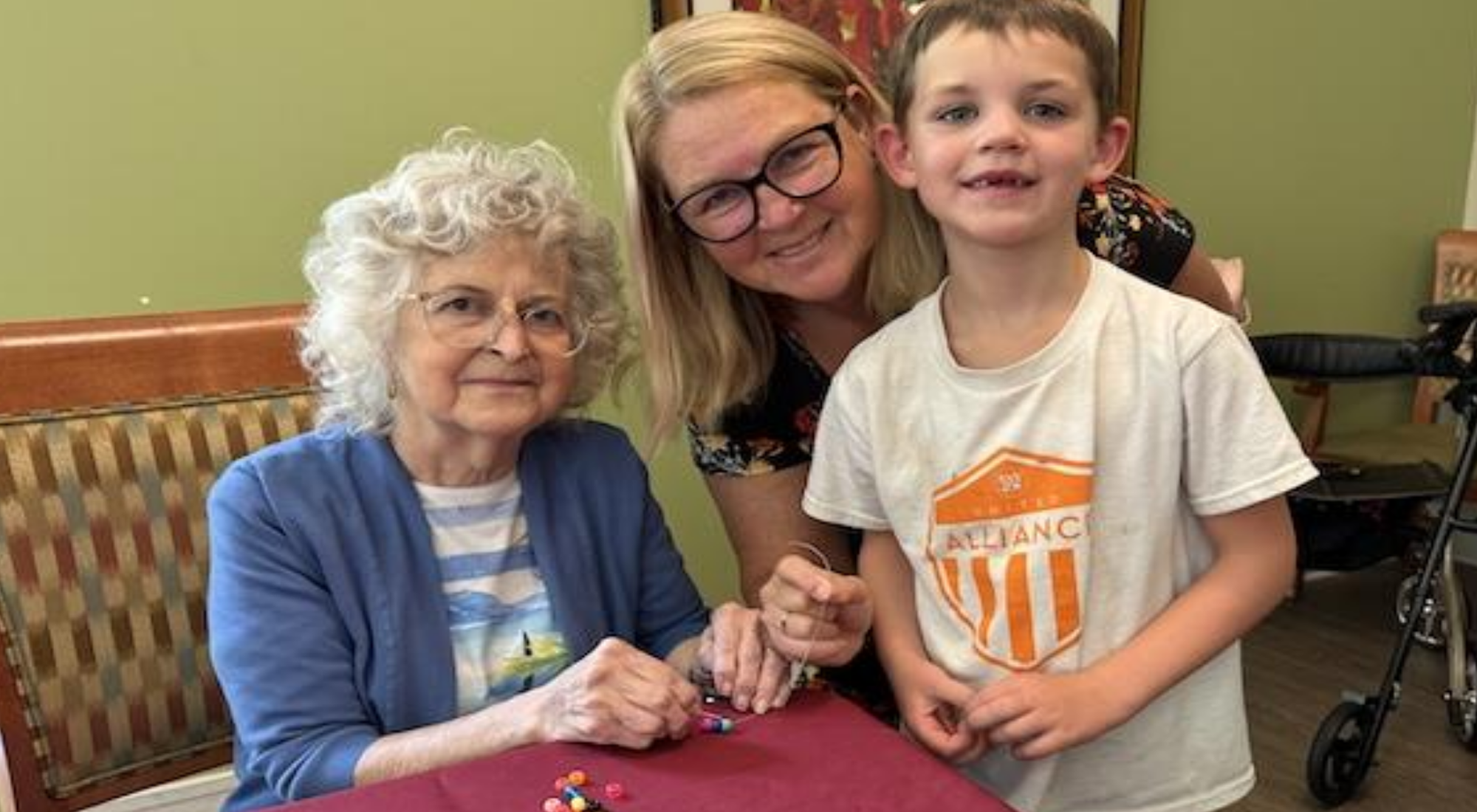 From Knoxville with Love: Seniors at Concord Place Show Support for Texas