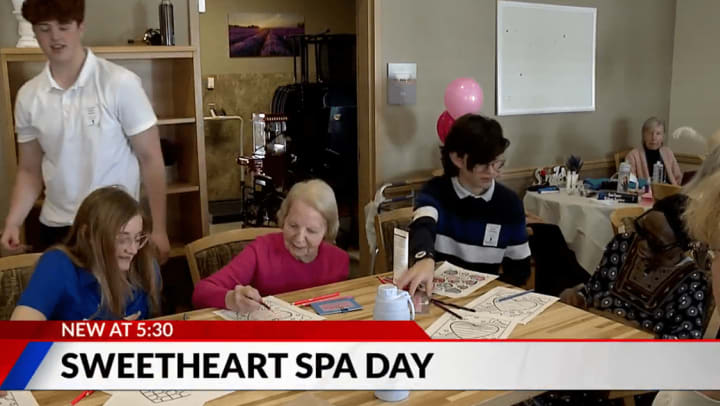 Chelsea Place Residents Treated to a Sweetheart Spa Day!